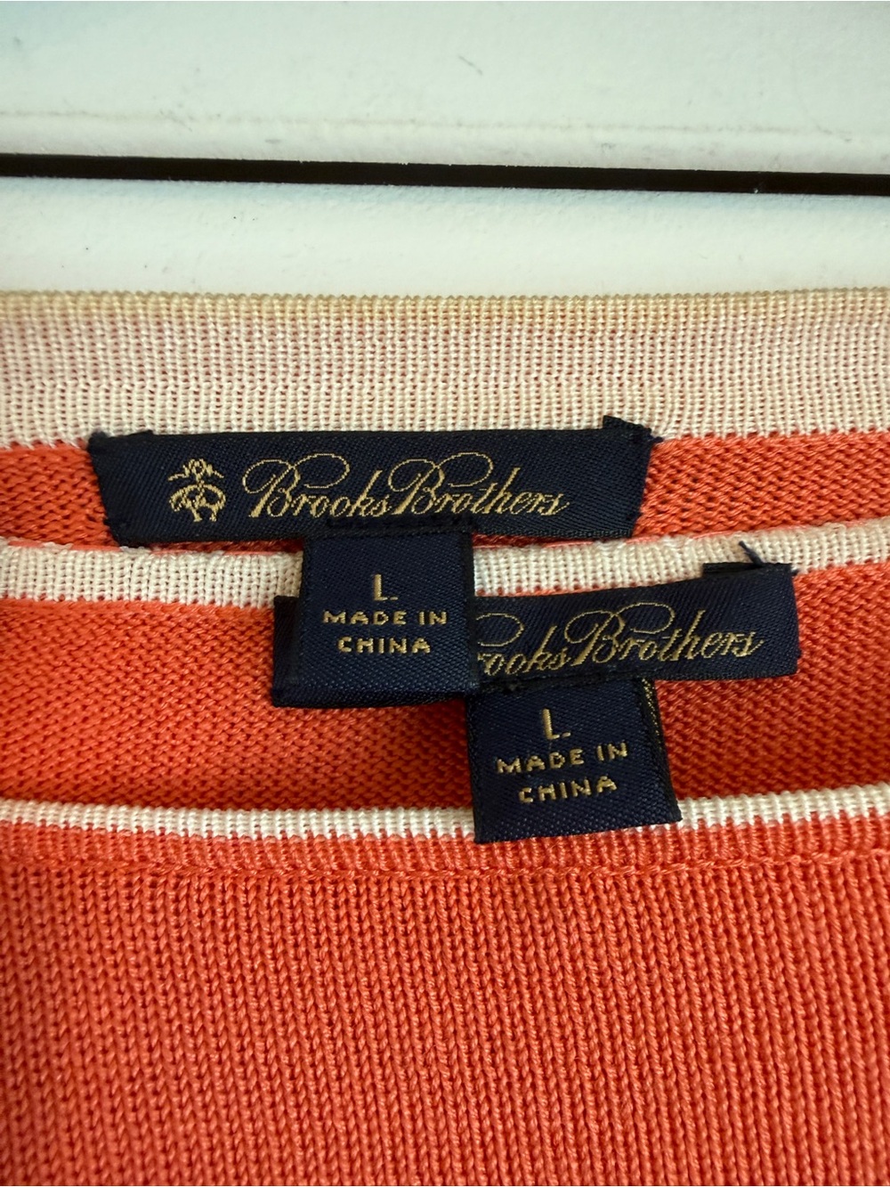 Brooks Brothers Silk Cardigan Sweater Set Large Country Club Old Money Preppy - Picture 7 of 8